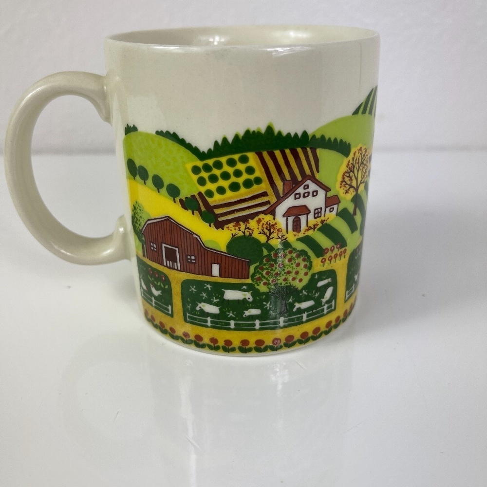 Vintage otagiri Japan Farmhouse‎ Mug